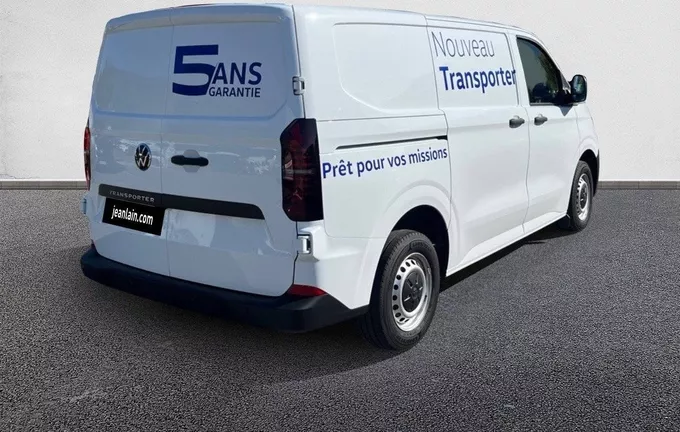 VOLKSWAGEN UTILITAIRES TRANSPORTER VAN L1H1 2.0 TDI 150 BVA8 BUSINESS extérieur trois quart arrière droit 6621