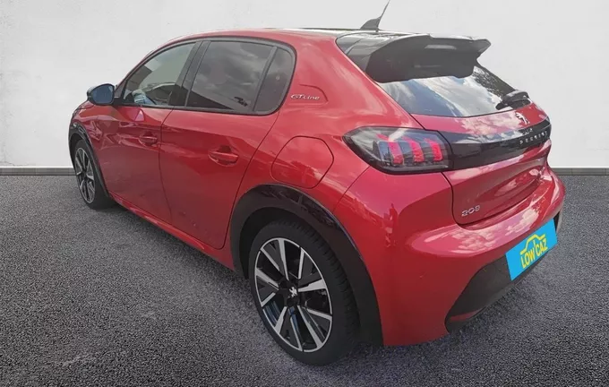 PEUGEOT 208 PureTech 100 S&S EAT8 GT Line extérieur trois quart arrière gauche 213271