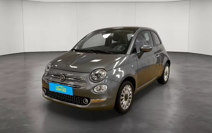 FIAT 500 1.2 69 ch Eco Pack Lounge extérieur trois quart avant gauche 213664
