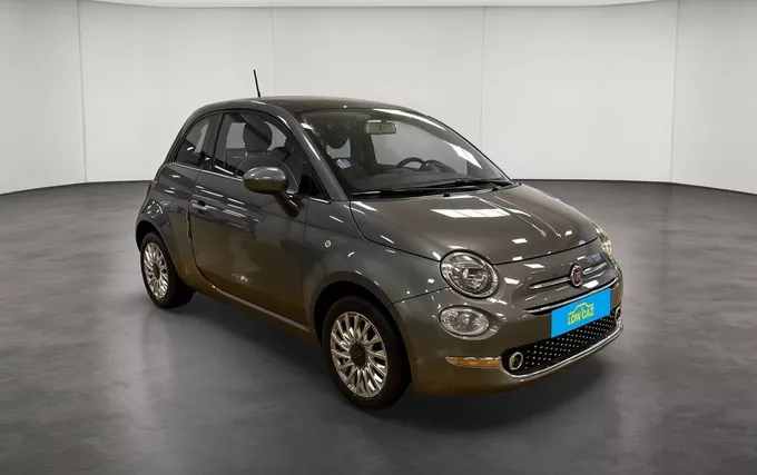 FIAT 500 1.2 69 ch Eco Pack Lounge extérieur trois quart avant droit 213664