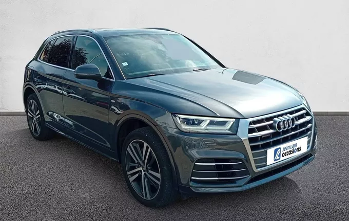 AUDI Q5 50 TDI 286 Tiptronic 8 Quattro S line extérieur trois quart avant droit 560742
