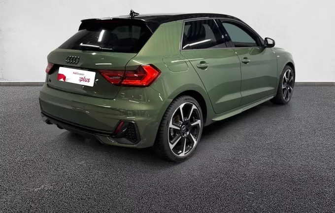 AUDI A1 Sportback 35 TFSI 150 ch S tronic 7 S Line extérieur trois quart arrière droit 2119989