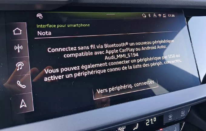 AUDI A3 Sportback TDI 150 S tronic 7 S line photo 18 2131082