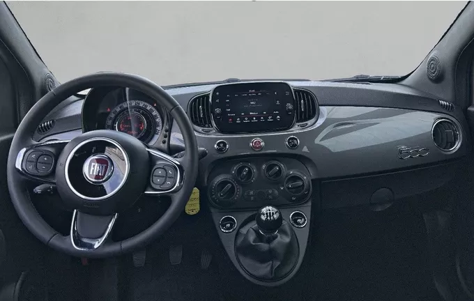 FIAT 500 1.0 70 ch Hybride BSG S/S extérieur trois quart avant droit 213064