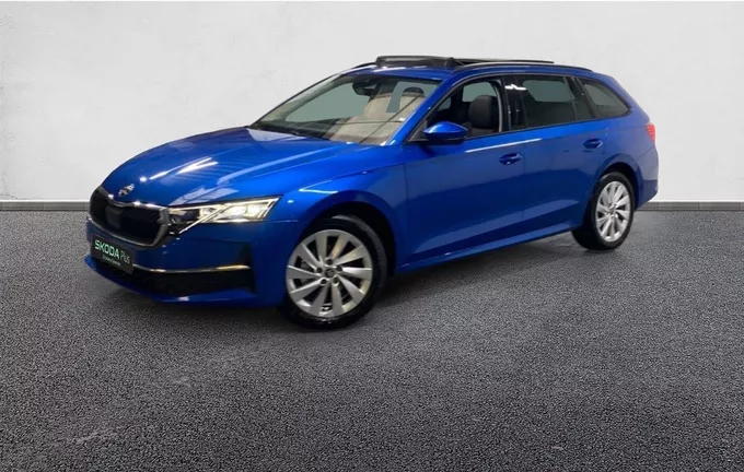 SKODA OCTAVIA Combi 1.5 TSI Hybrid 150 ch ACT DSG7 Selection extérieur trois quart avant gauche 2132222