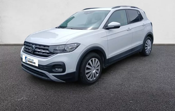 VOLKSWAGEN T-CROSS 1.0 TSI 95 Start/Stop BVM5 Life Tech extérieur trois quart avant gauche 2130073