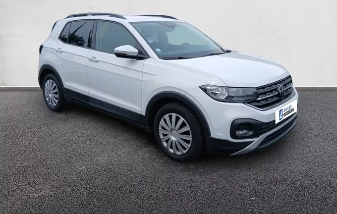 VOLKSWAGEN T-CROSS 1.0 TSI 95 Start/Stop BVM5 Life Tech extérieur trois quart avant droit 2130073