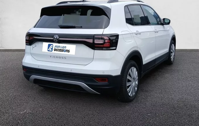 VOLKSWAGEN T-CROSS 1.0 TSI 95 Start/Stop BVM5 Life Tech extérieur trois quart arrière droit 2130073