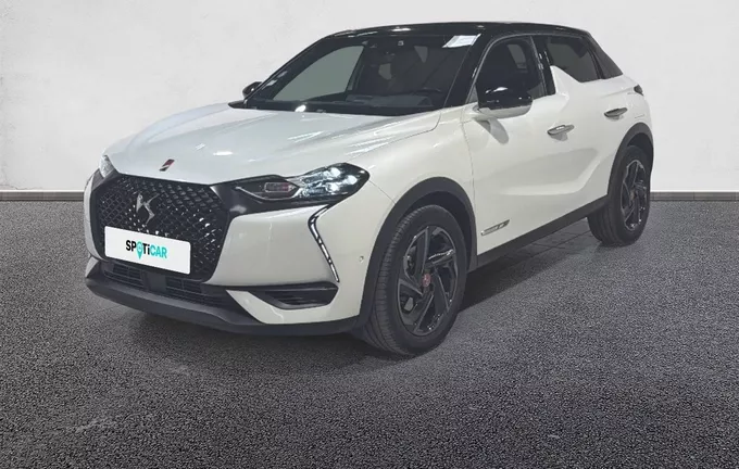 DS DS3 Crossback PureTech 130 EAT8 Performance Line+ extérieur trois quart avant gauche 945944