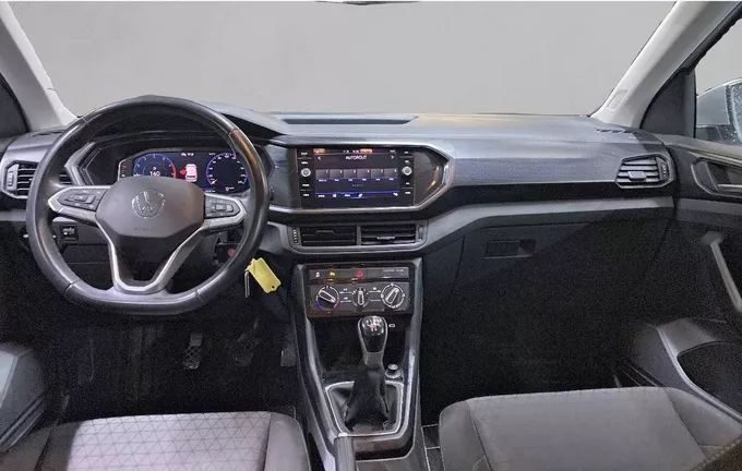 VOLKSWAGEN T-CROSS 1.0 TSI 95 Start/Stop BVM5 Life Tech extérieur trois quart avant droit 2127285