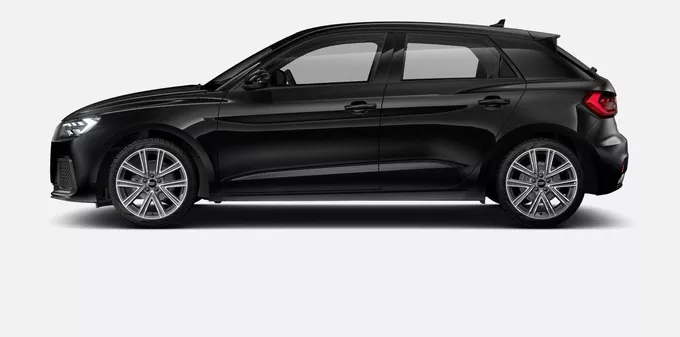 AUDI A1 Sportback 25 TFSI 95 ch S tronic 7 Design extérieur trois quart avant gauche 6132