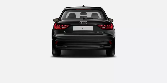 AUDI A1 Sportback 25 TFSI 95 ch S tronic 7 Design extérieur trois quart arrière droit 6132