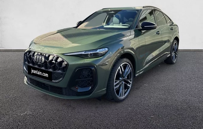AUDI Q5 Sportback e-hybrid 299 ch S tronic 7 Quattro S line extérieur trois quart avant gauche 6509