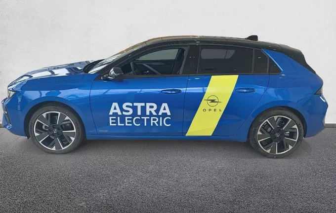 OPEL ASTRA ELECTRIQUE 156 ch & Batterie 54 kWh Edition extérieur côté gauche 100498