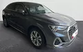 Miniature AUDI Q3 Sportback 35 TFSI 150 ch S tronic 7 S line extérieur trois quart avant droit 2122358