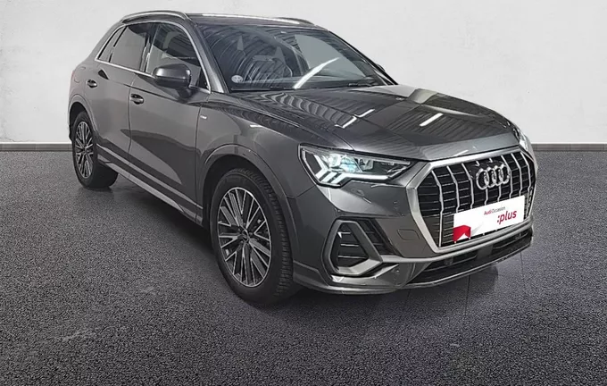 AUDI Q3 45 TFSIe 245 ch S tronic 6 S line extérieur trois quart avant droit 2127350