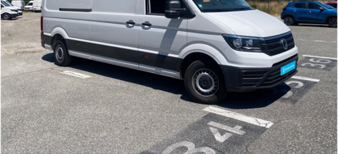 VOLKSWAGEN UTILITAIRES CRAFTER VAN 35 L4H3 2.0 TDI 140 CH BVA extérieur trois quart arrière droit 106158