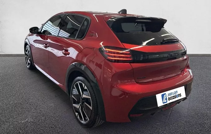 PEUGEOT 208 Hybrid 100 e-DCS6 GT extérieur trois quart arrière gauche 945931