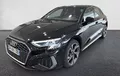Miniature AUDI A3 Sportback 35 TFSI Mild Hybrid 150 S tronic 7 S Line extérieur trois quart avant gauche 2131198