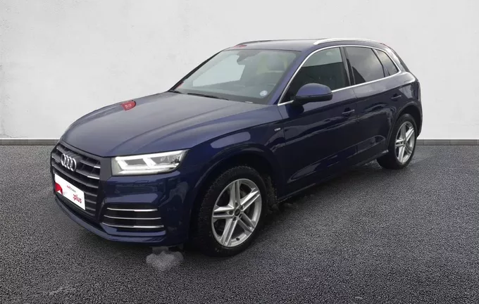 AUDI Q5 55 TFSI e 367 S tronic 7 Quattro S line extérieur trois quart avant gauche 2123962