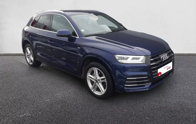 AUDI Q5 55 TFSI e 367 S tronic 7 Quattro S line extérieur trois quart avant droit 2123962