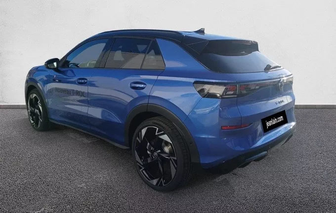 VOLKSWAGEN T-ROC 1.5 eTSI EVO2 Hybrid 150 ch DSG7 R-Line extérieur trois quart arrière gauche 9799