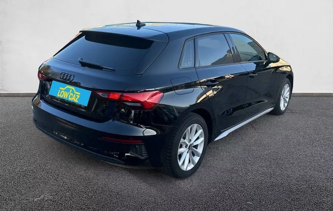 AUDI A3 Sportback TFSI Mild Hybrid 150 S tronic 7 extérieur trois quart arrière droit 212796