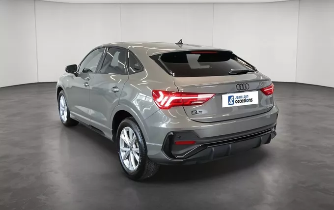 AUDI Q3 Sportback 35 TDI 150 ch S tronic 7 S line extérieur trois quart arrière gauche 2130995