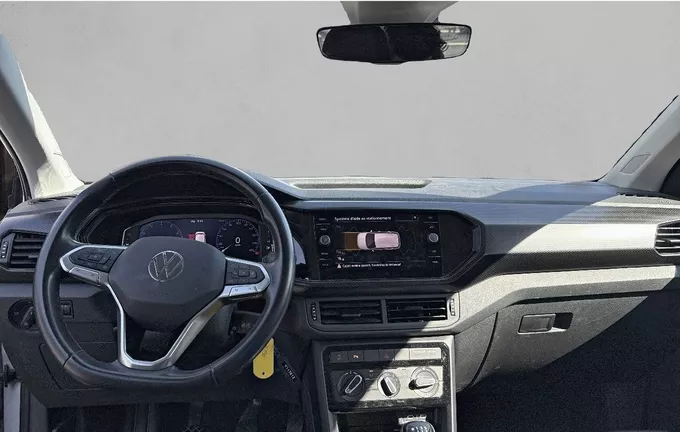 VOLKSWAGEN T-CROSS 1.0 TSI 95 Start/Stop BVM5 Life Tech extérieur trois quart avant droit 2129209