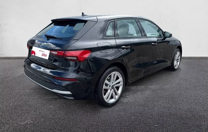 AUDI A3 Sportback TFSI Mild Hybrid 150 S tronic 7 extérieur trois quart arrière droit 2127646