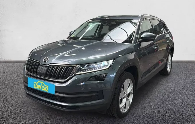 SKODA KODIAQ 2.0 TDI 190 SCR DSG7 4x4 7pl Style extérieur trois quart avant gauche 213069