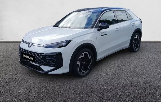 VOLKSWAGEN T-ROC 1.5 eTSI EVO2 Hybrid 150 ch DSG7 R-Line extérieur trois quart avant gauche 1108