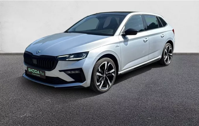 SKODA SCALA 1.0 TSI Evo 2 116 ch DSG7 Monte-Carlo extérieur trois quart avant gauche 2128161