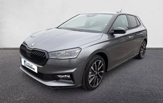 SKODA FABIA 1.0 TSI 116 ch EVO 2 DSG7 Monte-Carlo extérieur trois quart avant gauche 2123528
