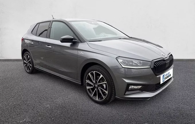 SKODA FABIA 1.0 TSI 116 ch EVO 2 DSG7 Monte-Carlo extérieur trois quart avant droit 2123528