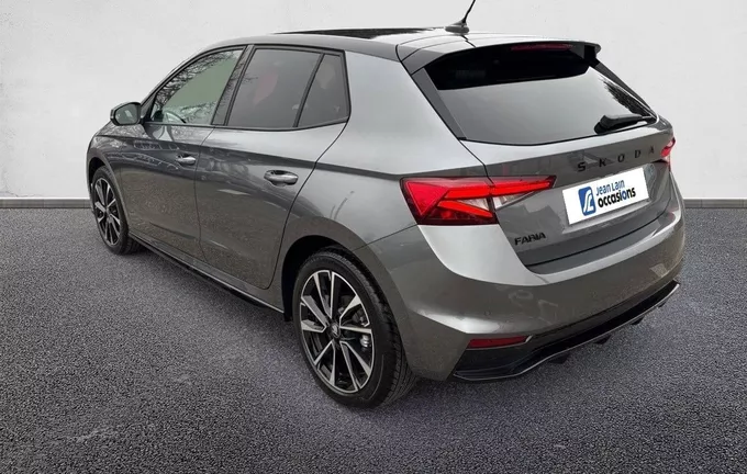 SKODA FABIA 1.0 TSI 116 ch EVO 2 DSG7 Monte-Carlo extérieur trois quart arrière gauche 2123528