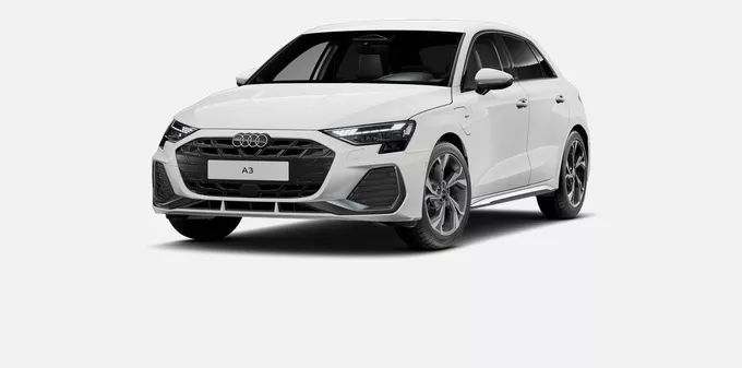 AUDI A3 Sportback TFSI e Hybride rechargeable 204 S tronic 6 S line extérieur avant 5657