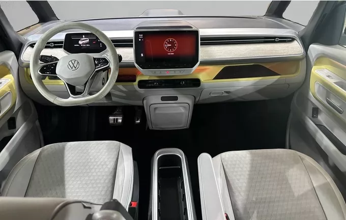 VOLKSWAGEN UTILITAIRES ID BUZZ ID. Buzz 204 ch Pro extérieur trois quart avant droit 106101