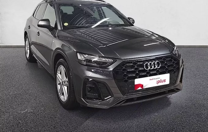 AUDI Q5 35 TDI 163 S tronic 7 S line extérieur trois quart avant droit 2128501