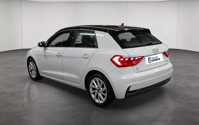 AUDI A1 Sportback 30 TFSI 110 ch S tronic 7 Design extérieur trois quart arrière gauche 2132017