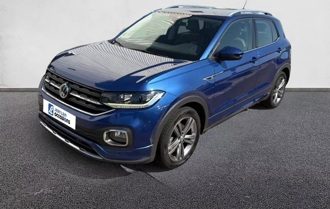 VOLKSWAGEN T-CROSS 1.6 TDI 95 Start/Stop DSG7 R-Line extérieur trois quart avant gauche 2131209