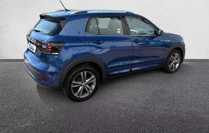 VOLKSWAGEN T-CROSS 1.6 TDI 95 Start/Stop DSG7 R-Line extérieur trois quart arrière droit 2131209