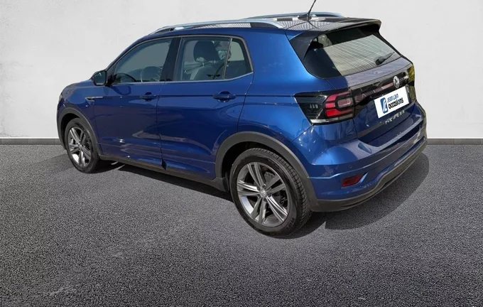 VOLKSWAGEN T-CROSS 1.6 TDI 95 Start/Stop DSG7 R-Line extérieur trois quart arrière gauche 2131209