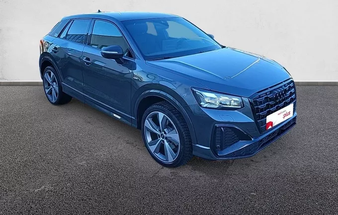 AUDI Q2 35 TDI 150 S tronic 7 Black Edition extérieur trois quart avant droit 2124700