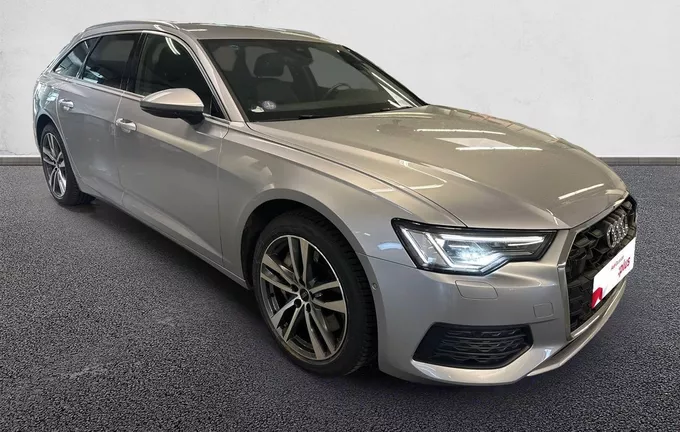 AUDI A6 Avant 50 TFSIe 299 ch S tronic 7 Quattro Business Executive extérieur trois quart avant droit 2129338