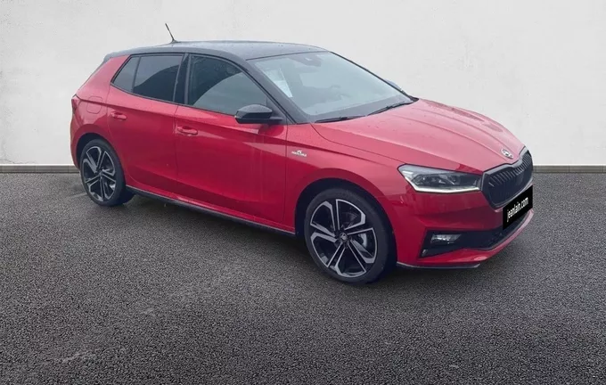SKODA FABIA 1.5 TSI 150 ch EVO 2 DSG7 Monte-Carlo extérieur trois quart avant droit 1231