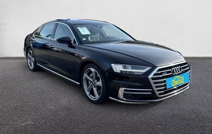 AUDI A8 55 TFSI 340 Tiptronic 8 Quattro Avus Extended extérieur trois quart avant droit 212130