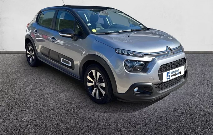 CITROEN C3 BlueHDi 100 S&S BVM6 Shine extérieur trois quart avant droit 2131161
