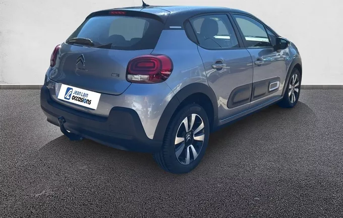 CITROEN C3 BlueHDi 100 S&S BVM6 Shine extérieur trois quart arrière droit 2131161