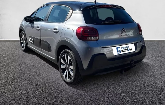 CITROEN C3 BlueHDi 100 S&S BVM6 Shine extérieur trois quart arrière gauche 2131161